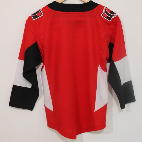 NHL Ottawa Senators Mark Borowiecki #74 Autographed Jersey Youth Sz S/M Reebok - Picture 5 of 9